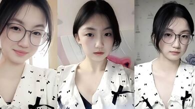 河北邢台 窦雅琳 清纯眼镜妹被渣男友泄露私密视频 揉奶自慰反差感爆棚！